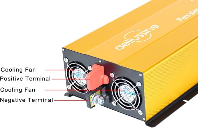 2000W Pure Sine Wave Inverter-48V DC to 110V 120V AC Power Converter - Image 3
