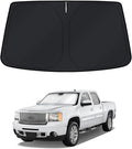 KUST Windshield Sun Shade for Chevrolet Silverado/GMC Sierra 2007-2013 Window by KUST