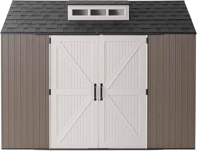 Rubbermaid Extra Large Resin Outdoor Storage Shed - Image 2