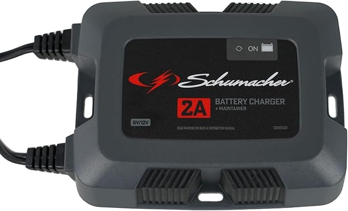 Schumacher Electric Fully Automatic 2A 6V / 12V Battery Charger & Maintainer - Image 2
