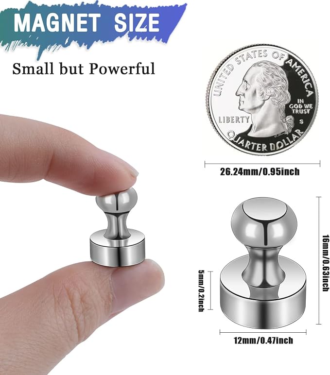 200 Pcs Neodymium Fridge Magnets, Strong Magnets - Image 3