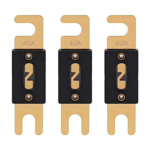 40A ANL Fuse 40 Amp Inline Blade Fuses 32V by VEXUNGA