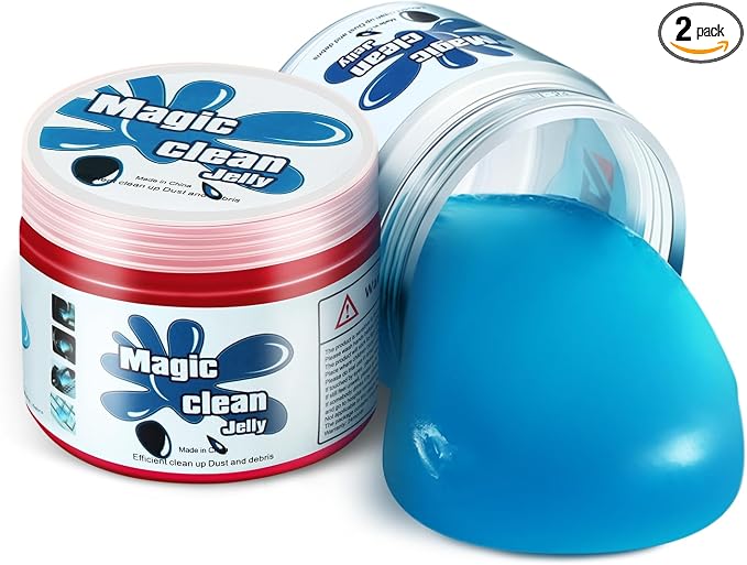 DNA MOTORING 2 Pack Car Cleaning Gels Auto Detailing Tools Cleaning Putty Car by DNAMOTORING-Tools