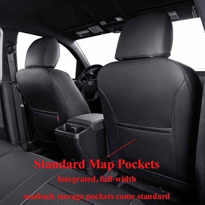 EKR Custom Fit Tacoma Car Seat Covers - Image 3