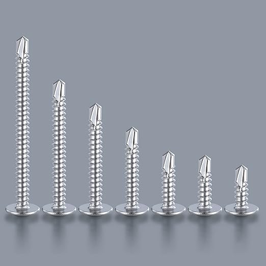 Wensilon #10×1-1/4”for Sheet Metal Self-Tapping Screws 410 Stainless Steel - Image 3
