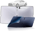 Windshield Sun Shade Umbrella for 2015-2023 Ford Mustang Accessories: Custom by HIMUMOY