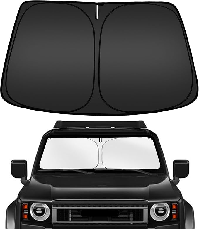 ARISMOTOR Windshield Sun Shade for Toyota Land Cruiser 2024-2025 2026, Custom by ARISMOTOR
