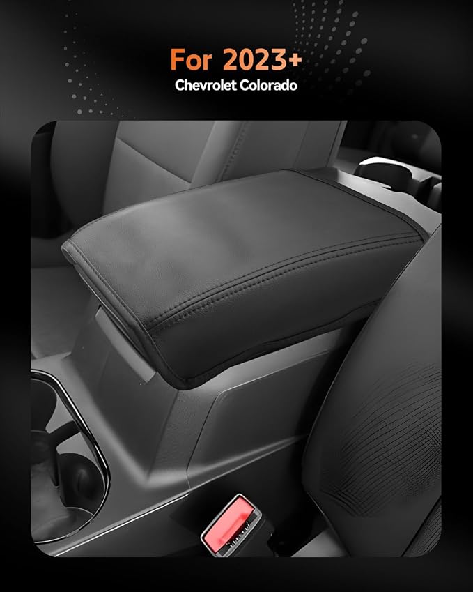 CDEFG for Chevrolet Colorado 2023-2025 2026 Center Console Cover Armrest Box - Image 2