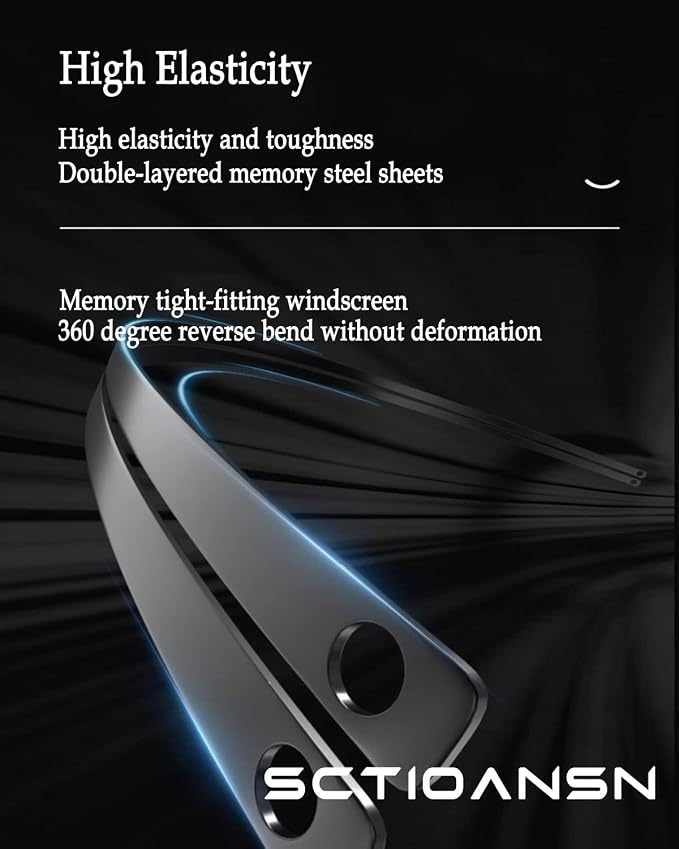 3 Wipers Set-26"+16" Front Windshield Wipers and 14A" Rear Wiper Blade - Image 4