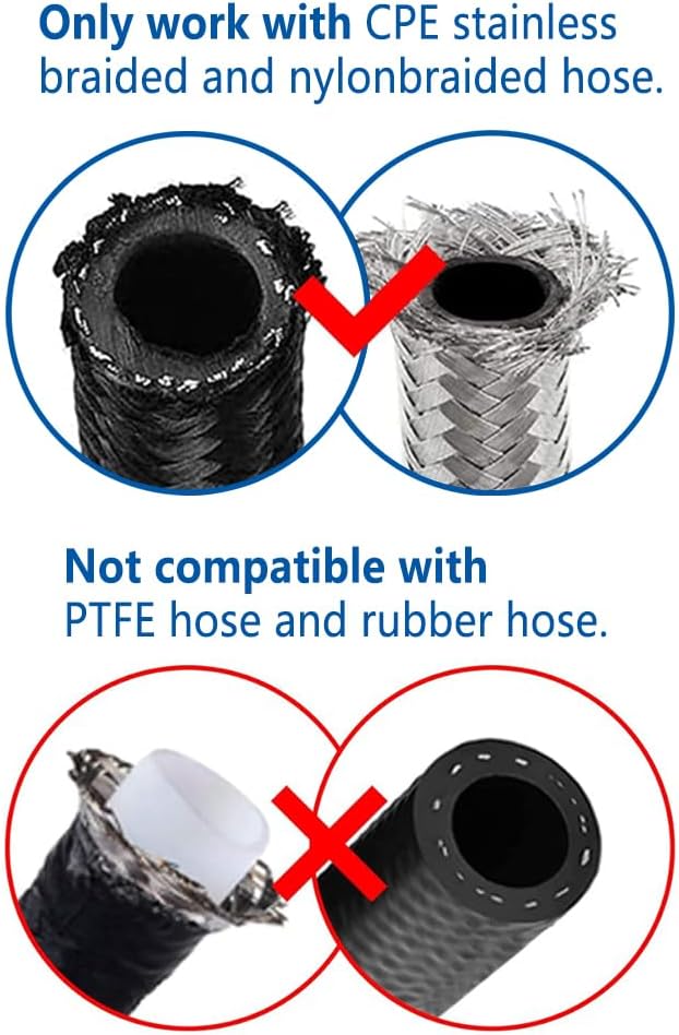 LokoCar 8AN Hose End Fitting 90 Degree Swivel - Image 4
