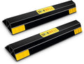 (New Updated 18" 2 Packs Heavy Duty Parking Stopper by HOXWELL