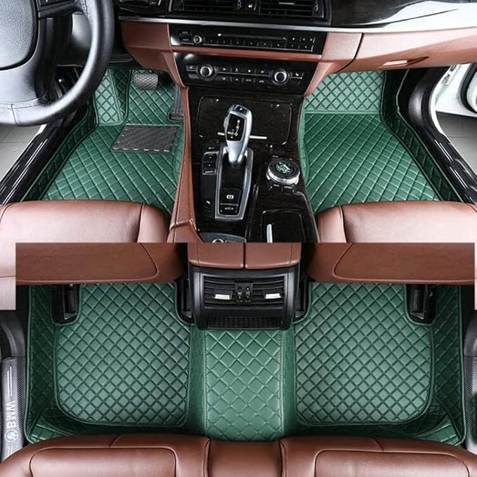 Custom All-Weather Protection Luxury Leather Floor Mats - Image 2
