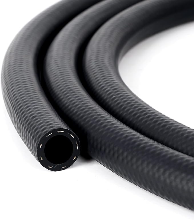 LokoCar Rubber Fuel Hose Line Push Lock 3/4" ID SAE 30R7 NBR 5ft 300PSI Black - Image 8