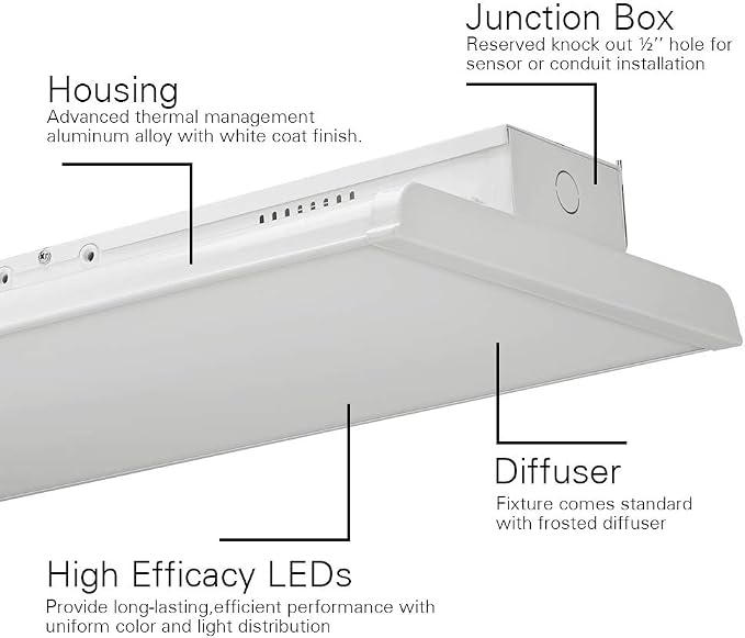 4FT Linear LED Highbay Light - Image 2