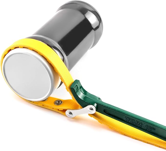 QWORK 15" + 12" Belt Strap Wrench, - Image 4
