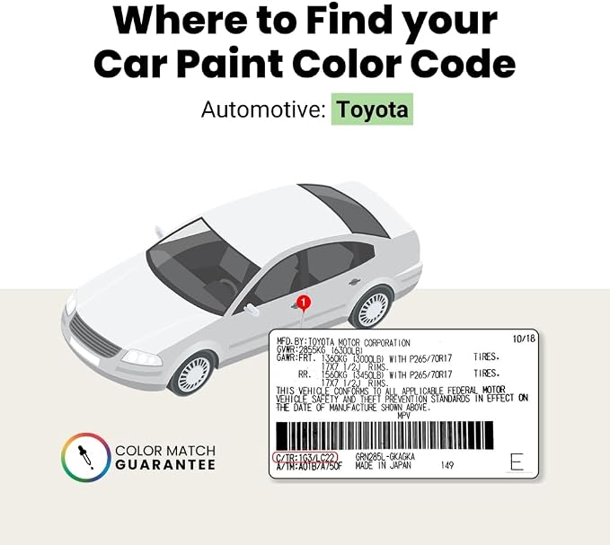 TouchUpDirect 1K0 Silver Knockout Metallic Compatible - Image 3