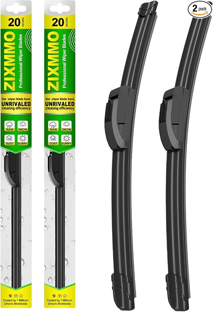 QUALITY 20in + 20in Premium All-Season Windshield Wiper Blades by ZIXMMOFactoryWiperBlade