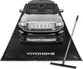 VIVOHOME Containment Mat with Stay Put Corner, PVC Garage Mats by VIVOHOME