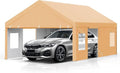 13x25FT Heavy Duty Carport, Outdoor Garage Canopy by Unknown