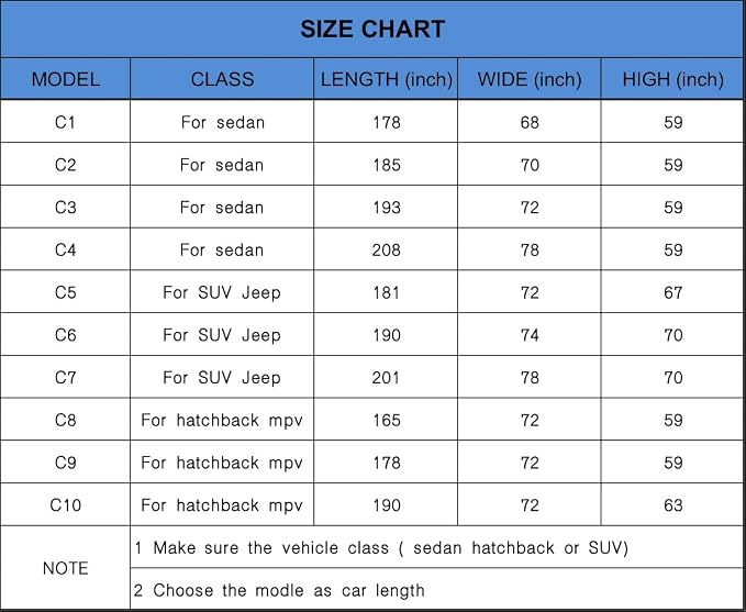 KouKou Oxford Hatchback Car Cover Waterproof All Weather - Image 5