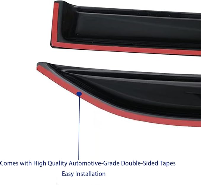 Window Visors Rain Guards fits 2020-2025 Sentra, Out-Channel Window Wind - Image 7