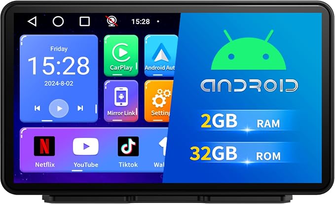Android Carplay Screen for Car, 7 Inch - Image 3