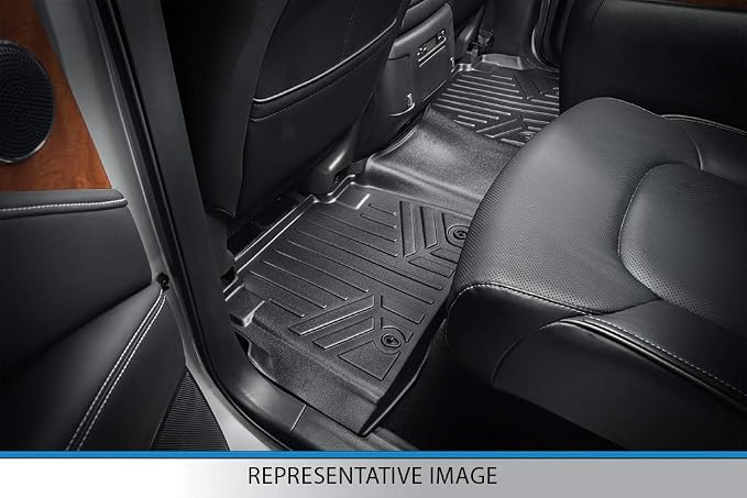SMARTLINER Custom Floor Mats 2 Row Liner Set Compatible - Image 4