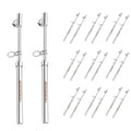 GODESON Dual Head Tire Pressure Gauge, Heavy Duty Pen Tire Gauge Range by GODESON
