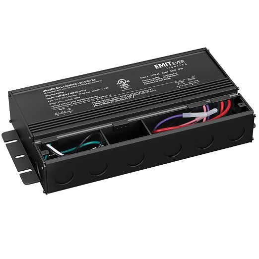 EMITEVER Dimmable Led Driver, 500W AC 110V-277V to DC 24V Transformer, 5-in-1 - Image 9