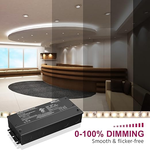 EMITEVER 96W Dimmable LED Driver, 24V Dimmable Power Supply, AC to DC - Image 6