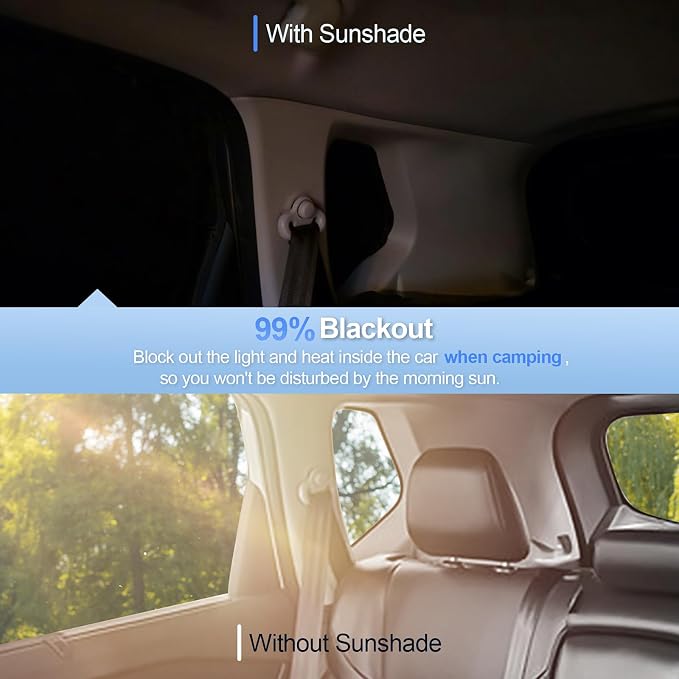 6pcs Car Window Shades for Toyota Tundra 2022-2025 Accessories, Windshield Side - Image 4