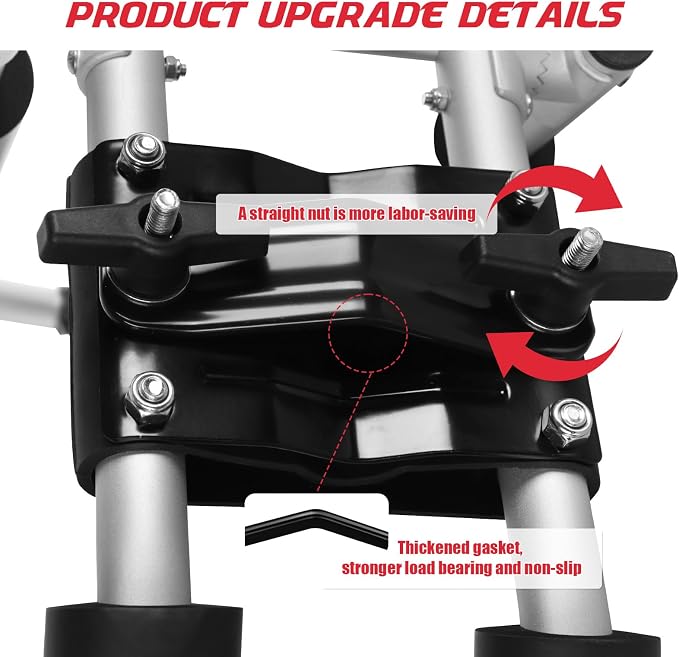 FORWODE Premium Kayak Roof Rack, 2 Pair J-Bar Roof Rack, Folding Adjustable Rack - Image 5