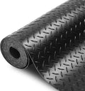 SEAL 5 x 10 Ft Premium Garage Floor Mat, Solid 2.8mm Thickened Black Commercial by SEAL