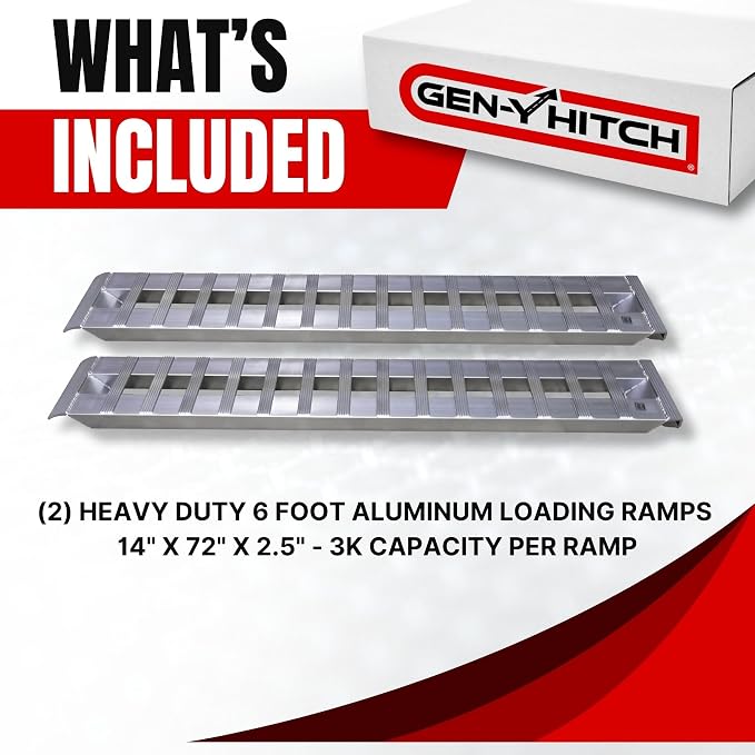GEN-Y Hitch Heavy Duty Aluminum Loading Ramps - Image 5