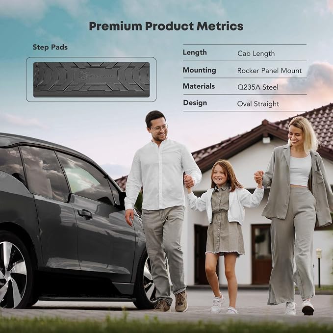 YHTAUTO 5 Inch Running Boards Side Steps Compatible - Image 8