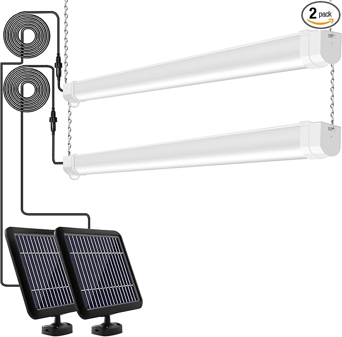 hykolity Solar Powered Shop Light by hykolity