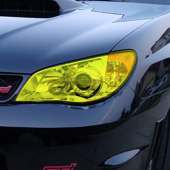 EZAUTO WRAP Free Tool Kit 12"x108" Glossy Medium Black Smoke Headlight - Image 6
