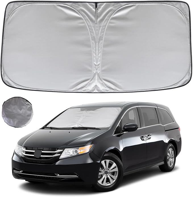 KAYZT Windshield Sun Shade for 2011-2017 Honda Odyssey Mini Van Foldable by KAYZT
