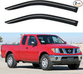 Window Visors Rain Guards for 2005-2020 Nissan Frontier King Cab, Out-Channel by YQAUTEC
