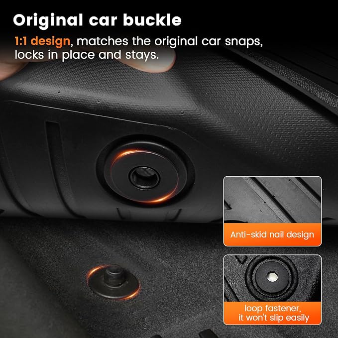 KMF Custom Fit Floor Mats for BMW X3 2025 M50/30 xDrive Accessories, All - Image 3