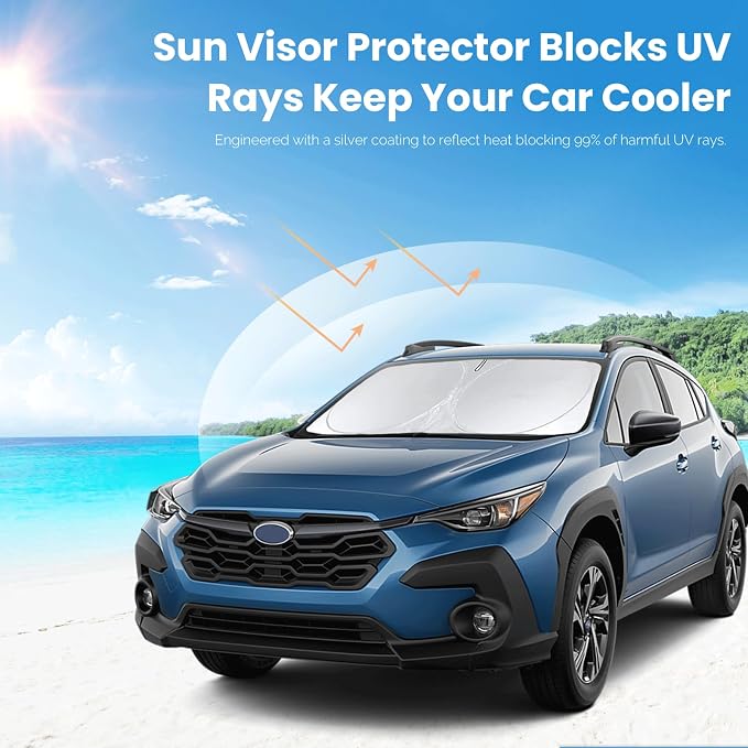 Custom Fit 2025 2026 Crosstrek Wagon Sunshade - Image 5