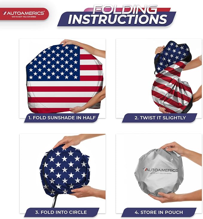 Autoamerics Truck Windshield Sun Shade - Image 7