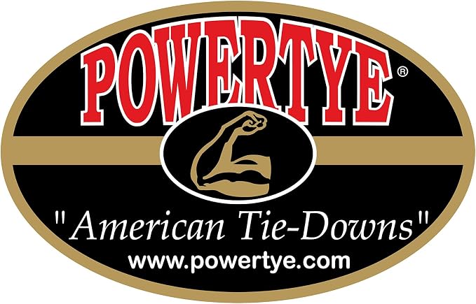 PowerTye 1.5in x 6.5ft Heavy Duty Ratchet Tie-Down Straps - Image 8