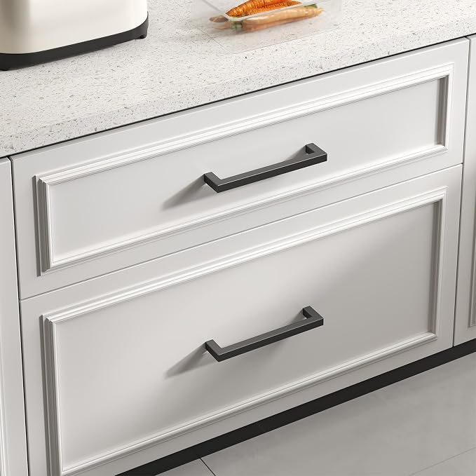 goldenwarm 150 Pack 18INCH Black Cabinet Pulls Kitchen Cabinet - Image 3