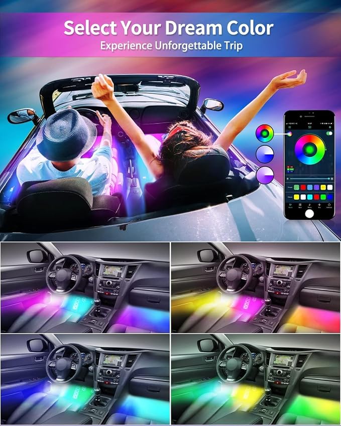 72LED USB Interior Strip Lights Dream Color RGB-IC 12V DC - Image 3