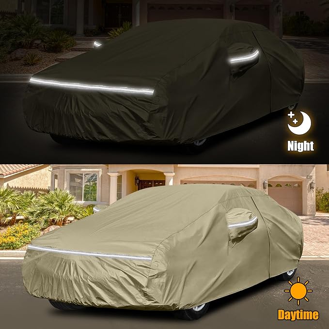 Waterproof Car Covers Replace for 2004-2025 Toyota Corolla Sedan, Windproof - Image 4