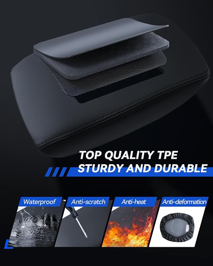 Armrest Cover for Chevrolet Equinox LT, RS 2025 Accessories Center Console - Image 6