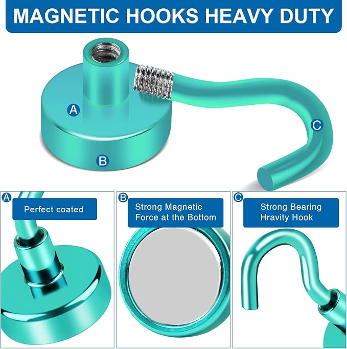 LOVIMAG Cruise Ship Essentials, 110Lbs Cruise Door Magnets, Magnetic Hooks - Image 5