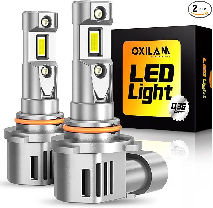 OXILAM 9005/HB3 LED Bulbs 40000LM 900% Ultra-Bright, 3 Min Quick Install by OXILAMDIRECT