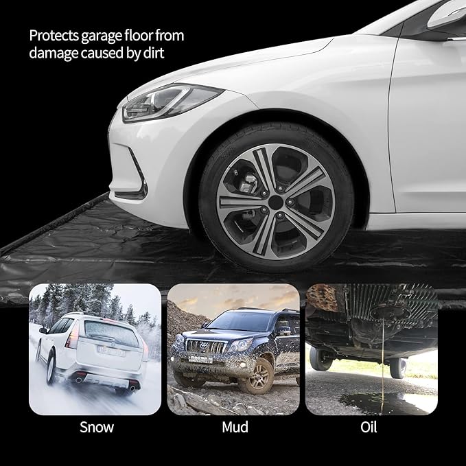 WELKIN Containment Mat, Non-Slip Garage Floor Mat - Image 3
